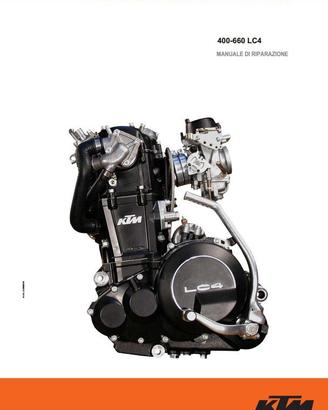 Manuali officina per KTM LC4 in ITALIANO