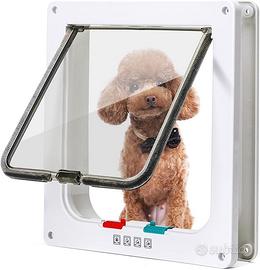 Gattaiola per Gatti e Cani, bianca, XL