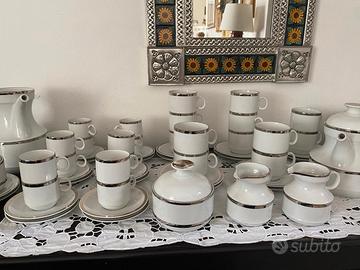 SERVIZIO COMPLETO PORCELLANA E PLATINO