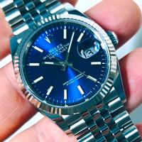 Rolex DJ 36 blu 126234 oro bianco jubilee 2024  