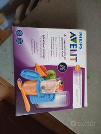 vasetti per la conservazione della pappa