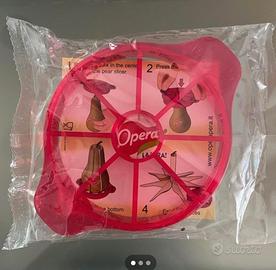 Taglia pera porta frutta opera vassoio cucina