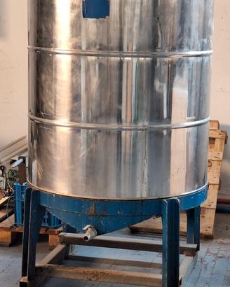 Serbatoio acqua 1000 litri acciaio inox