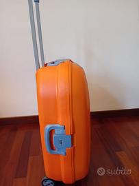 valigia trolley arancione
