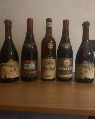 Lotto 11 Vini Rari Barolo 1964 Barbaresco 1958