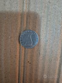 moneta 5lire delfino 1951 romagnoli