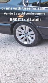 cerchi bmw 7½jx17 5x120 