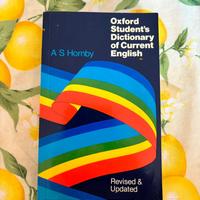 Oxford student’s dictionary of current english