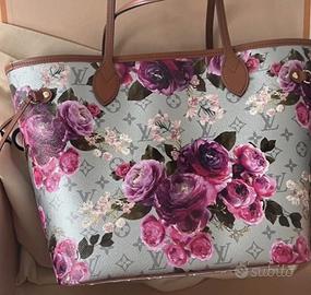 Borsa Neverfull MM LV Limited Edition Garden Flowe