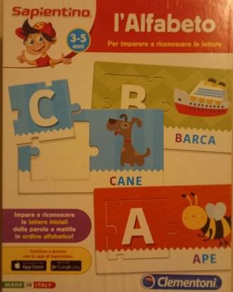 Gioco Didattico Sapientino "L'Alfabeto" Clementoni