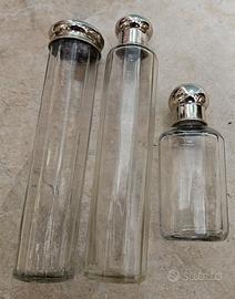 set boccette porta profumo vintage