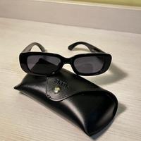 Occhiali da sole Shein neri con custodia