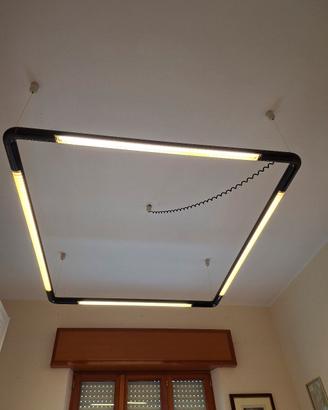 lampadario a sospensione quadrato Vintage 
