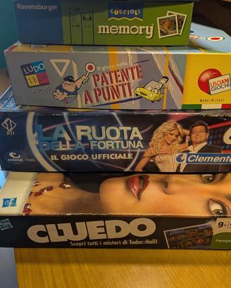 Lotto giochi da tavolo