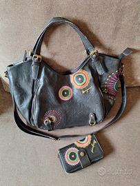Borsa Desigual donna con portafoglio abbinato
