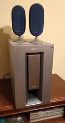 sistema sub woofer satelliti sony pascal.  			