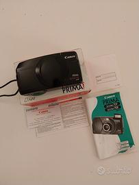 Canon Prima Zoom 70F scatola testata con pellicola