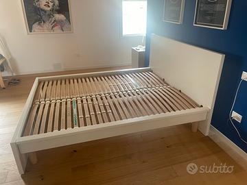 Letto matrimoniale con reti 200x160