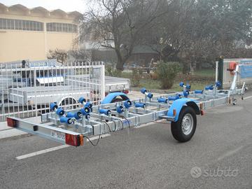 Carrello 1800 kg monoasse Consegna 1 Ora NUOVO