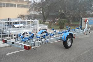 Carrello 1800 kg monoasse Consegna 1 Ora NUOVO