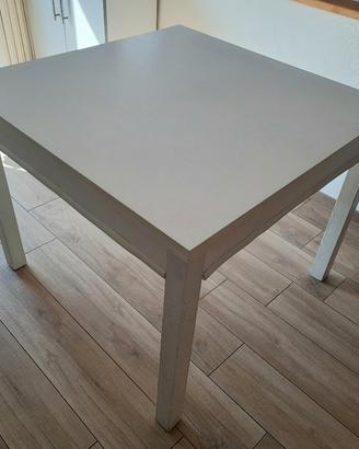 Tavolo cucina allungabile in legno 100x100/200 cm
