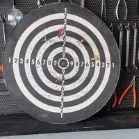 Insegna centro bifacciale