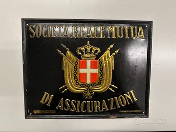 Targa Società Reale Mutua Assicurazioni