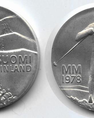 Moneta 25 Markkaa 1978 Argento