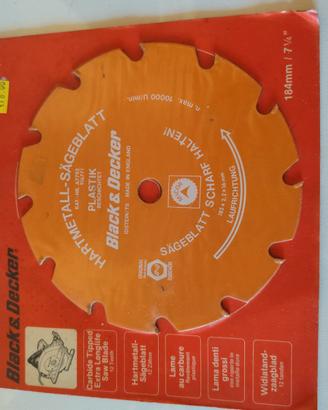 Lama per sega circolare Black & Decker