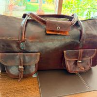 Borsa artigianale in bufalo Bali