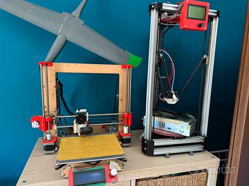 Stampanti 3D per cambio progetto