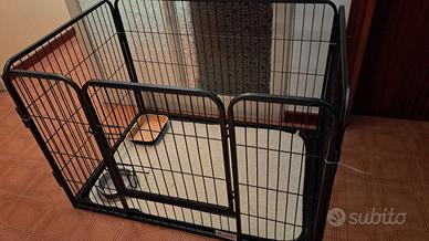 Gabbia per cani Pawhut