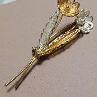 spilla argento 800 vintage