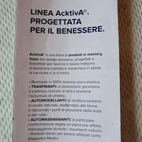  2 cuscini memory  50 per 70 cm 
