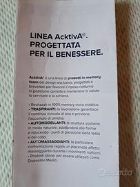  2 cuscini memory  50 per 70 cm 