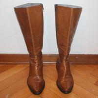 Stivali in pelle marroni - numero 38