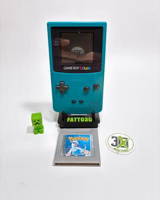 Game Boy Color Teal (Azzurro) – Pokemon Argento