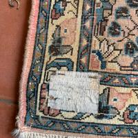 Due tappeti persiani misure 133x66