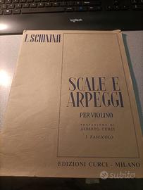 L. SCHININA' - Scale e arpeggi per violino