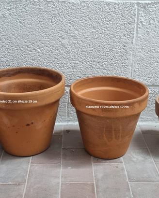 Vasi di terracotta
