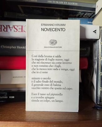 ERMANNO KRUMM - NOVECENTO - EINAUDI 1992