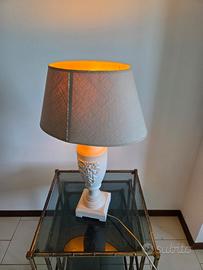 Lampada da tavolo Blanc d'Ivoire