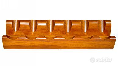 Savinelli Portapipe da 6 in legno massello