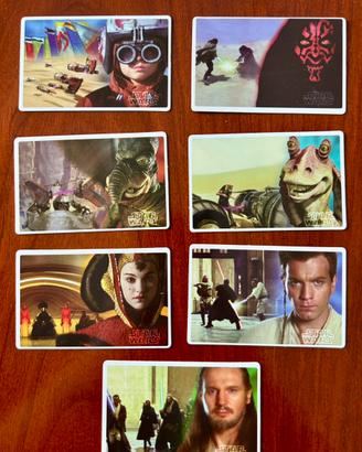 Card collezionabili Star Wars episodio 1 1999