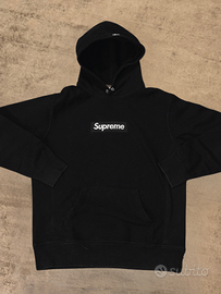 Felpa Box Logo Supreme ss 2021 nera