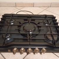 Piano cottura a gas Metano Rex - 5 fuochi