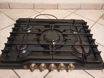 Piano cottura a gas Metano Rex - 5 fuochi