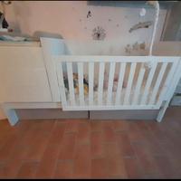 Letto trasformabile Alondra 70x140 Sero Even