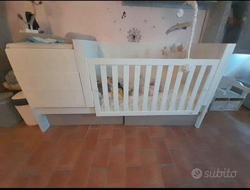 Letto trasformabile Alondra 70x140 Sero Even