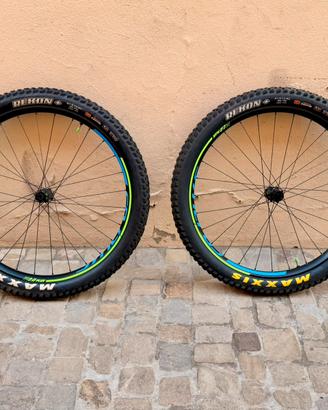 Cerchi 27.5 plus Syncros boost con gomme Maxxis